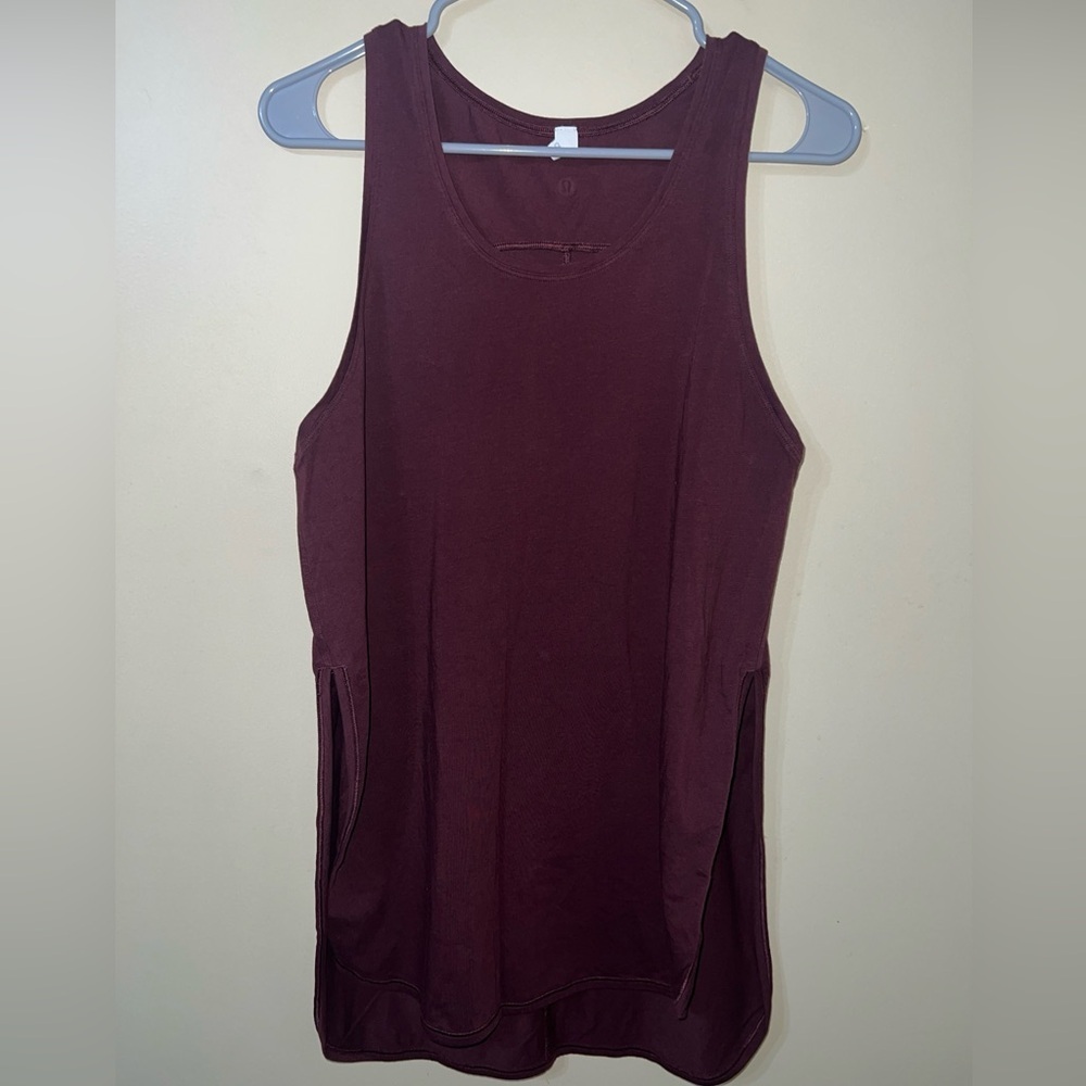 Lululemon Side Story Tank Garnet Reg Women’s 6 - Picture 4 of 7